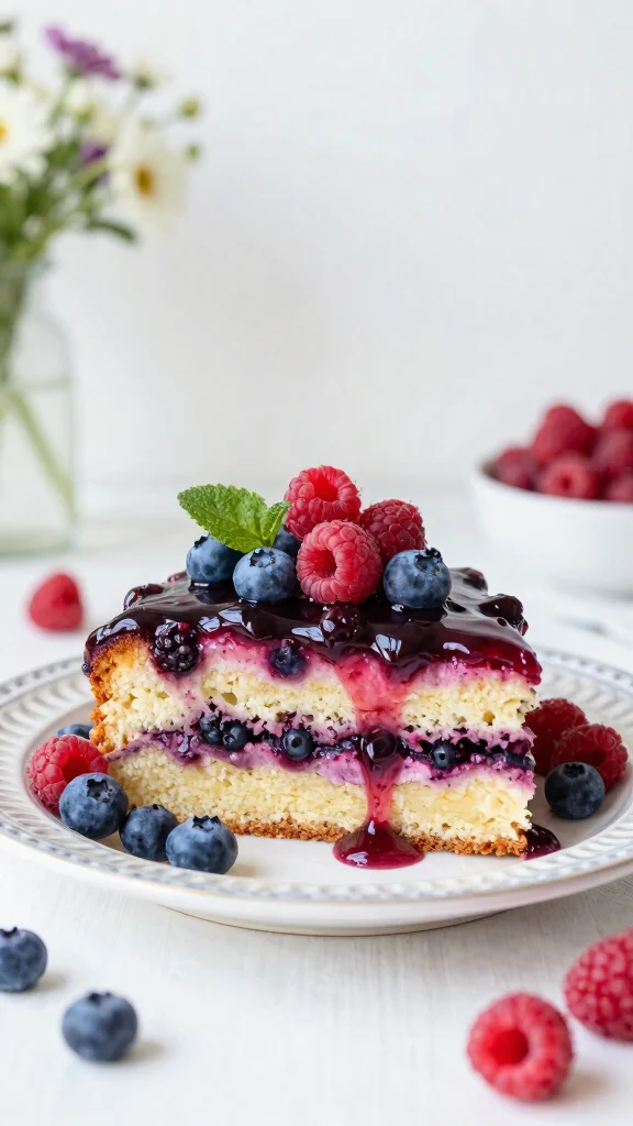 12 Gluten Free Cake Recipes That Don't Sacrifice Flavor - 7. Berry Burst Pound Cake 1