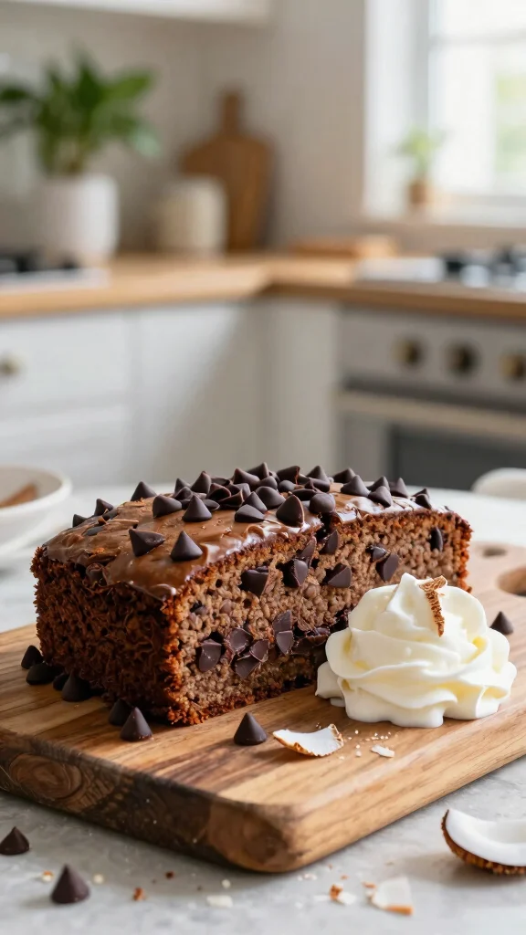 12 Gluten Free Cake Recipes That Don't Sacrifice Flavor - 8. Coconut Flour Chocolate Chip Cake 1