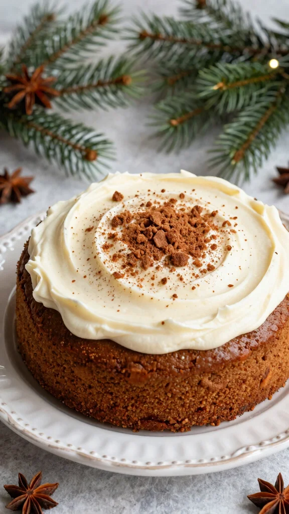 12 Gluten Free Cake Recipes That Don't Sacrifice Flavor - 9. Gingerbread Cake with Cream Cheese Frosting 1