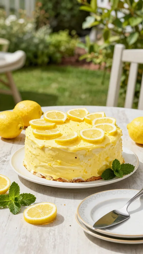 12 Summer Cake Recipes Cool, Refreshing, and Fruity - 2. Lemon Zest Summer Cake 1