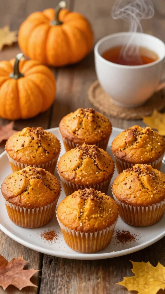 13 Baking Recipes You Can Freeze for Later - 7. Pumpkin Muffins 1