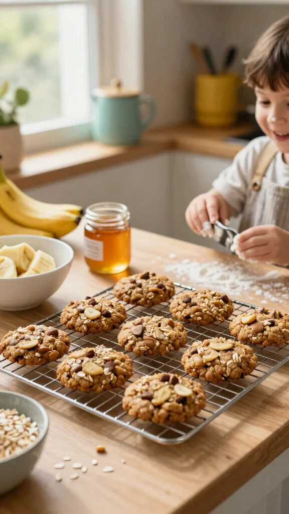 13 Baking Recipes for Kids: Fun, Easy, and Mess-Free - 1. Healthy Banana Oatmeal Cookies 1