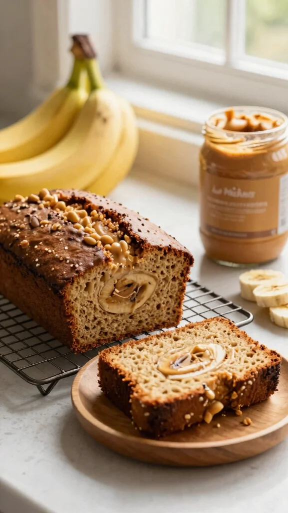 13 Baking Recipes for Kids: Fun, Easy, and Mess-Free - 4. Peanut Butter Banana Bread 1