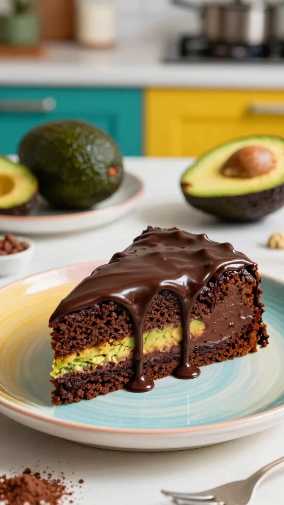 13 Cake Recipes from Scratch That Taste Better Than Bakery - 6. Chocolate Avocado Gluten-Free Cake 1