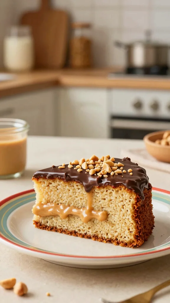 13 Cake Recipes from Scratch That Taste Better Than Bakery - 8. Peanut Butter Gluten-Free Cake 1