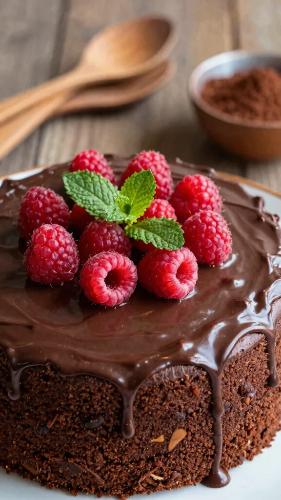 13 Low Sugar Cake Recipes That Still Taste Sweet - 1. Almond Flour Chocolate Cake 1