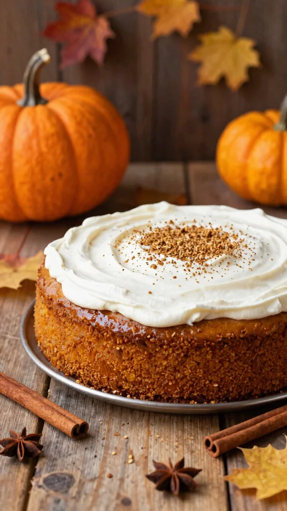 13 Low Sugar Cake Recipes That Still Taste Sweet - 5. Spiced Pumpkin Cake 1