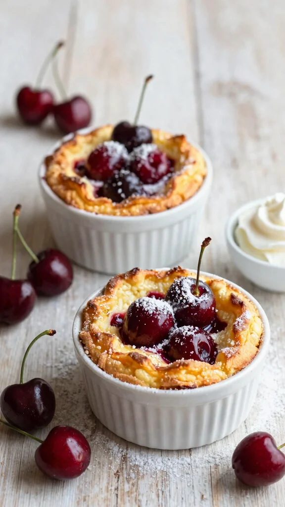 13 Small Batch Baking Recipes No Leftovers, No Waste - 10. Cherry Clafoutis for Two 1