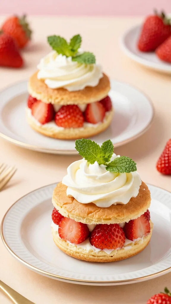 13 Small Batch Baking Recipes No Leftovers, No Waste - 12. Strawberry Shortcake for Two 1