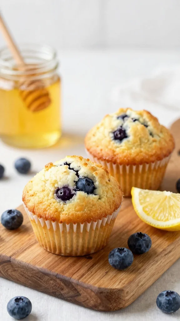 13 Small Batch Baking Recipes No Leftovers, No Waste - 4. Lemon Blueberry Muffins for Two 1