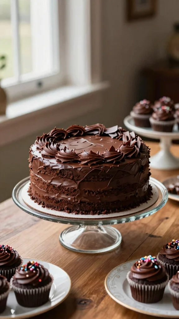13 Vintage Cake Recipes Classic Flavors from Decades Past - 1. Classic Chocolate Layer Cake 1