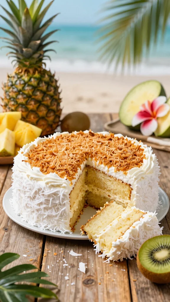 13 Vintage Cake Recipes Classic Flavors from Decades Past - 3. Coconut Cream Cake 1