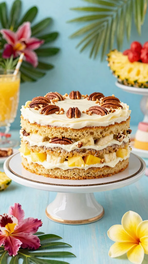 13 Vintage Cake Recipes Classic Flavors from Decades Past - 8. Hummingbird Cake 1