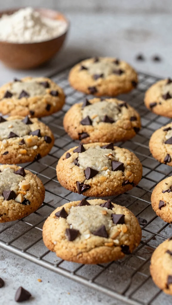 14 Baking Recipes Ideas to Inspire Your Next Kitchen Adventure - 1. Almond Flour Chocolate Chip Cookies 1
