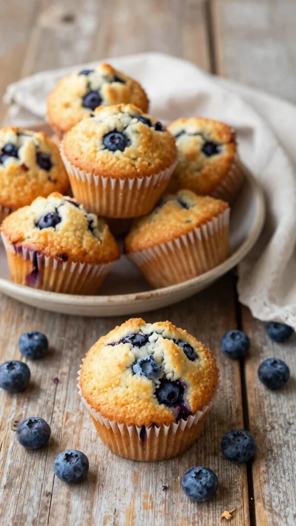 14 Baking Recipes Ideas to Inspire Your Next Kitchen Adventure - 5. Gluten-Free Blueberry Muffins 1