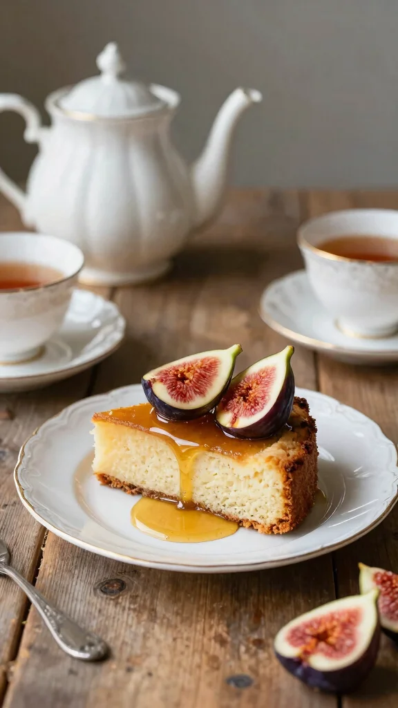 14 Cake Recipes with Fruit: Fresh, Juicy and Irresistible - 9. Fig and Honey Cake 1