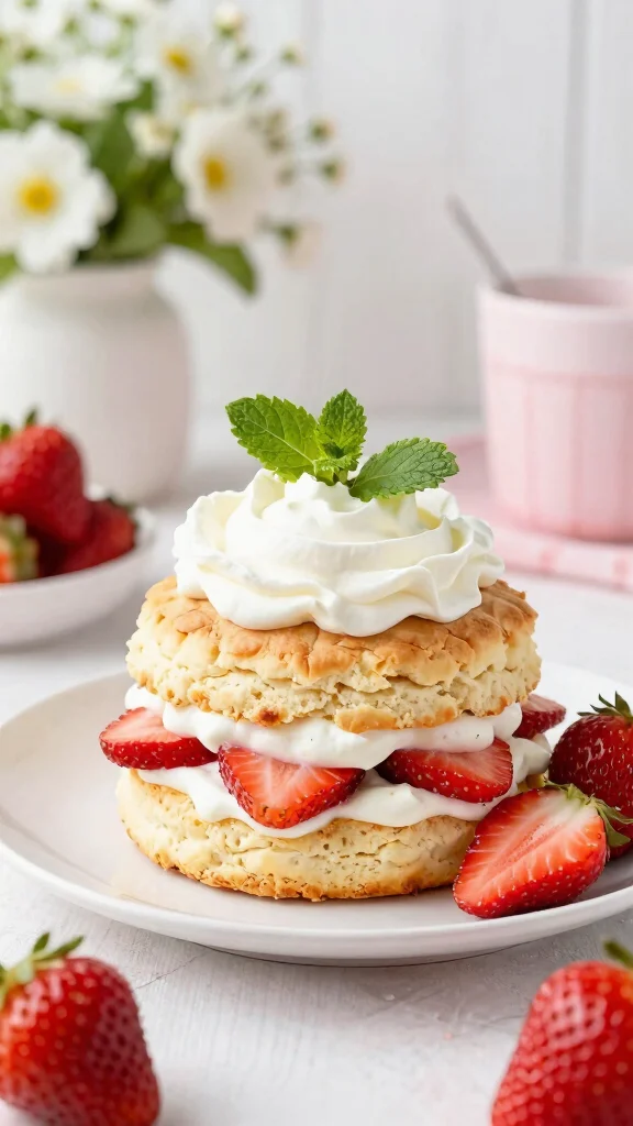 15 Baking Recipes That Use Buttermilk: Tender and Fluffy Delights - 14. Buttermilk Strawberry Shortcake 1