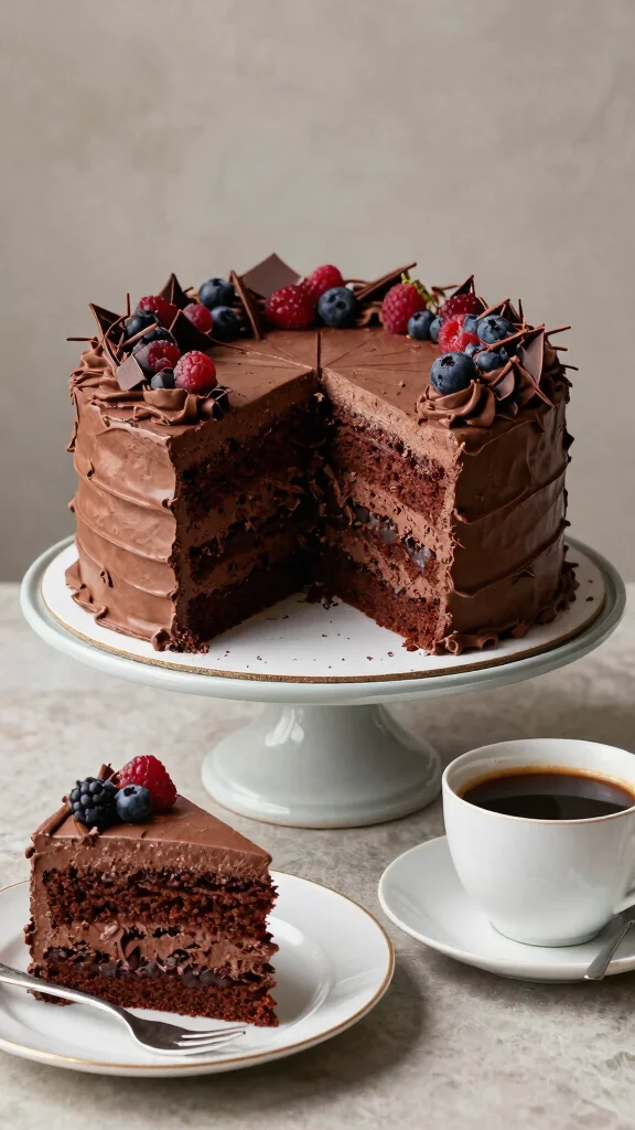 15 Baking Recipes That Use Buttermilk: Tender and Fluffy Delights - 3. Buttermilk Chocolate Cake 1