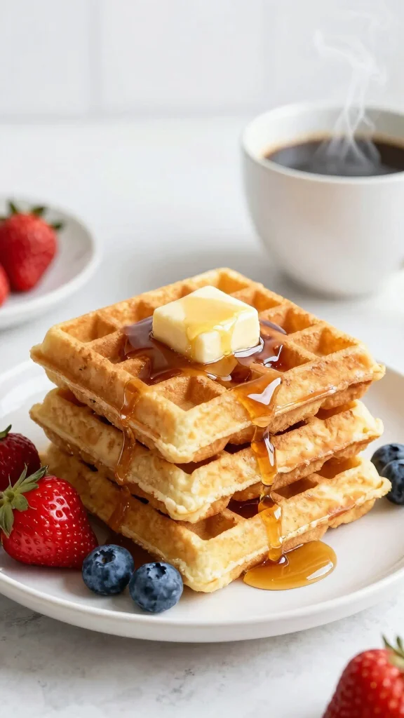 15 Baking Recipes That Use Buttermilk: Tender and Fluffy Delights - 7. Buttermilk Waffles 1