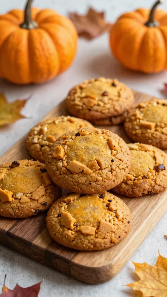 15 Baking Recipes to Sell at Markets and Bake Sales - 10. Spiced Pumpkin Vegan Cookies 1