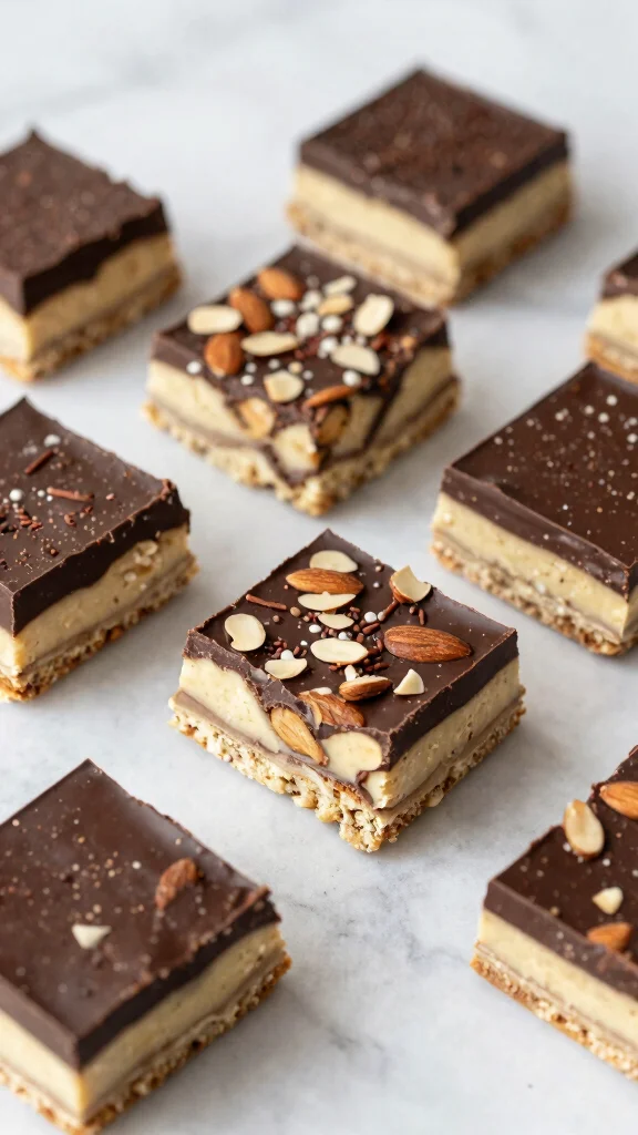 15 Baking Recipes to Sell at Markets and Bake Sales - 11. Almond Joy Vegan Bars 1