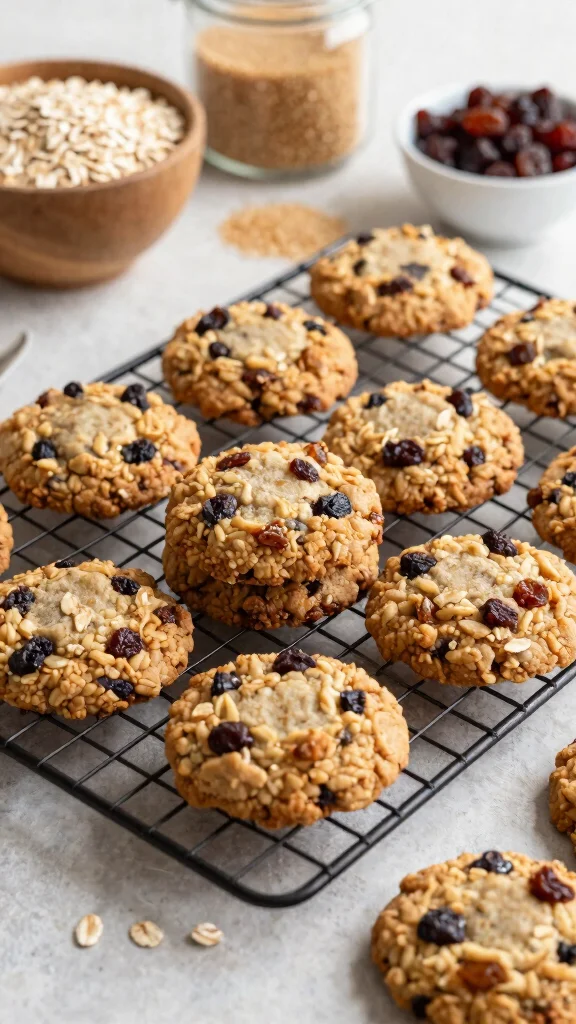15 Baking Recipes to Sell at Markets and Bake Sales - 4. Chewy Vegan Oatmeal Raisin Cookies 1