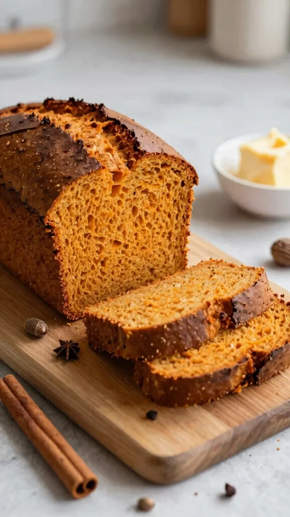 15 Baking Recipes to Sell at Markets and Bake Sales - 8. Sweet Potato Vegan Bread 1
