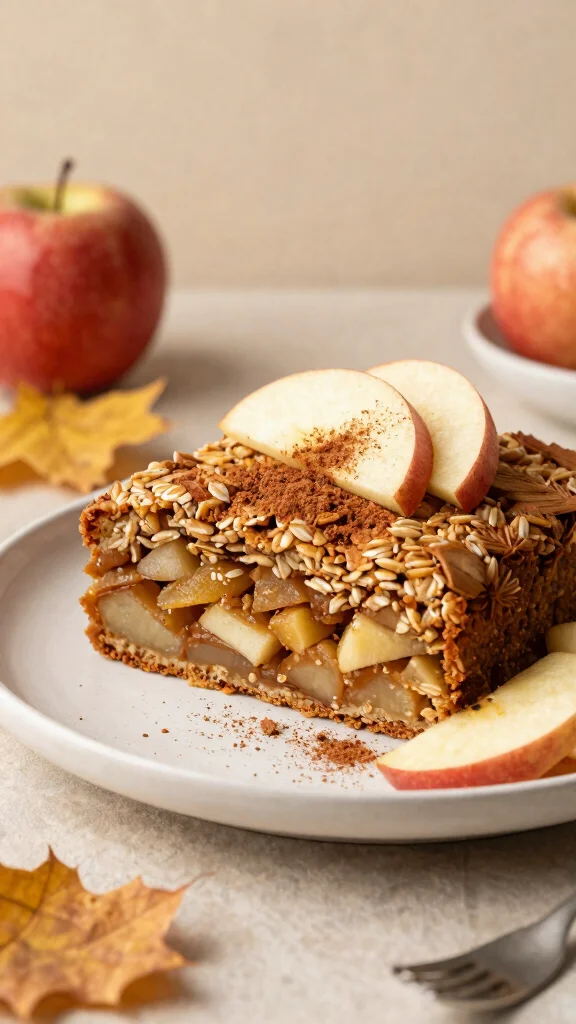 15 No Bake Cake Recipes Perfect for Hot Summer Days - 12. Apple Cinnamon Oat Cake 1