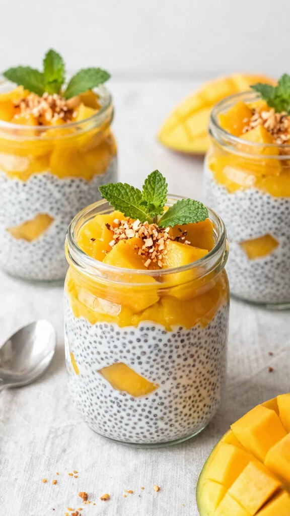 15 No Bake Cake Recipes Perfect for Hot Summer Days - 3. Mango Coconut Chia Cake 1