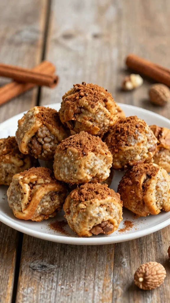 15 No Bake Recipes Perfect for When You Skip the Oven - 13. Cinnamon Roll Energy Bites 1