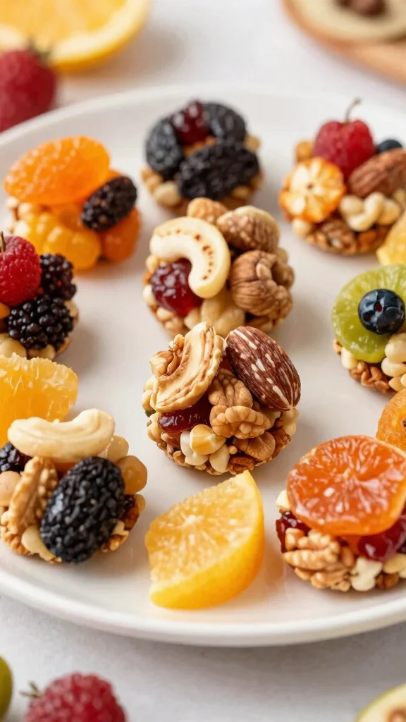 15 No Bake Recipes Perfect for When You Skip the Oven - 7. Fruit and Nut Snack Clusters 1