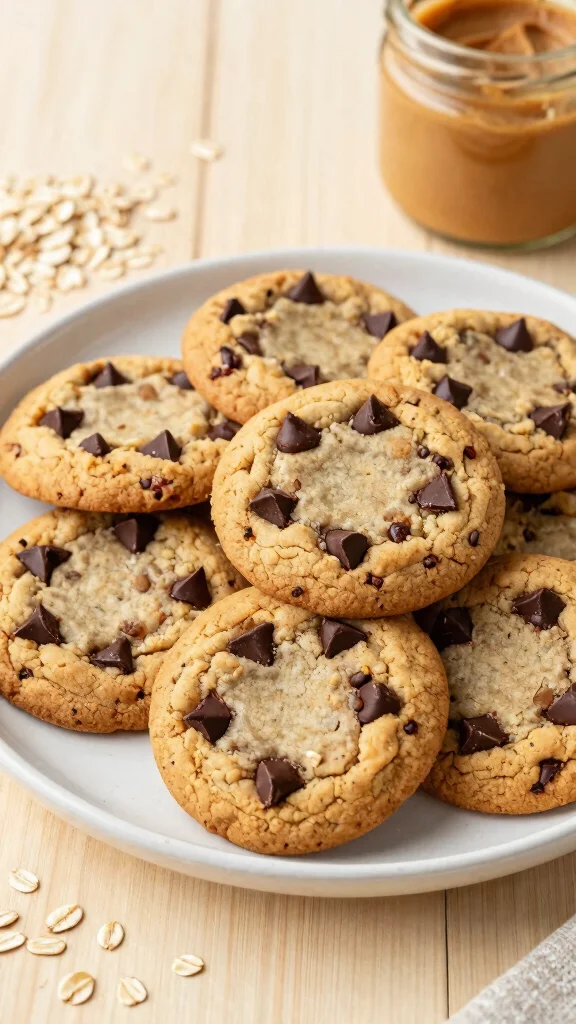 15 No Bake Recipes Perfect for When You Skip the Oven - 9. Healthy Chocolate Chip Cookies 1