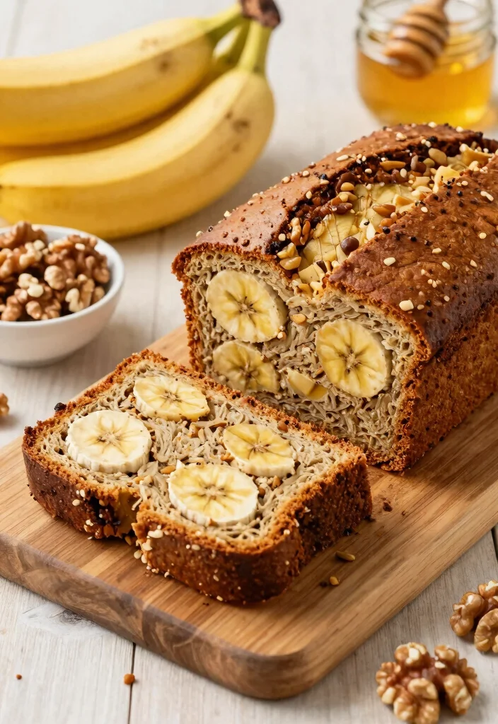 10 Best Gluten Free Sandwich Bread Recipes Soft Sliceable and Delicious - 4. Banana Nut Gluten Free Bread 1