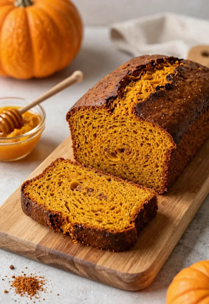 10 Best Gluten Free Sandwich Bread Recipes Soft Sliceable and Delicious - 7. Pumpkin Spice Gluten Free Bread 1
