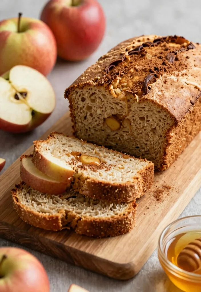 10 Best Gluten Free Sandwich Bread Recipes Soft Sliceable and Delicious - 9. Apple Cinnamon Gluten Free Bread 1