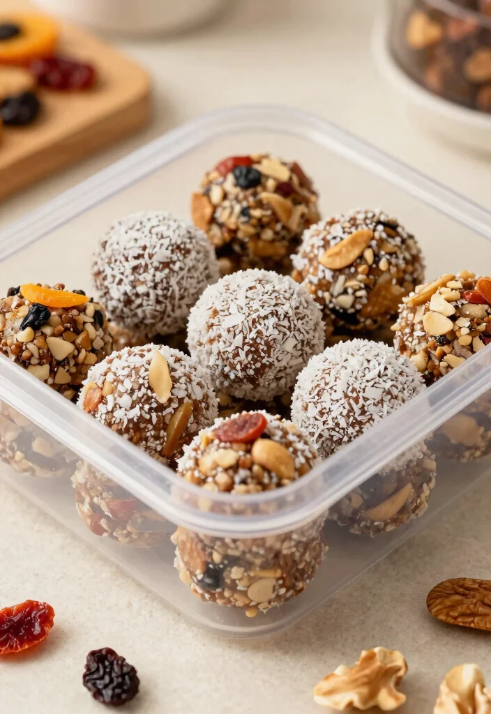 10 Easy Gluten Free Meal Prep Ideas for a Nutritious and Stress-Free Week - 10. Fruit & Nut Energy Bites 1
