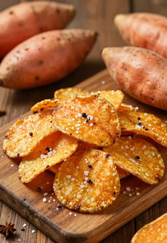 10 Must-Try Gluten Free Foods That Are Healthy Delicious and Easy to Find - 3. Sweet Potato Chips 1