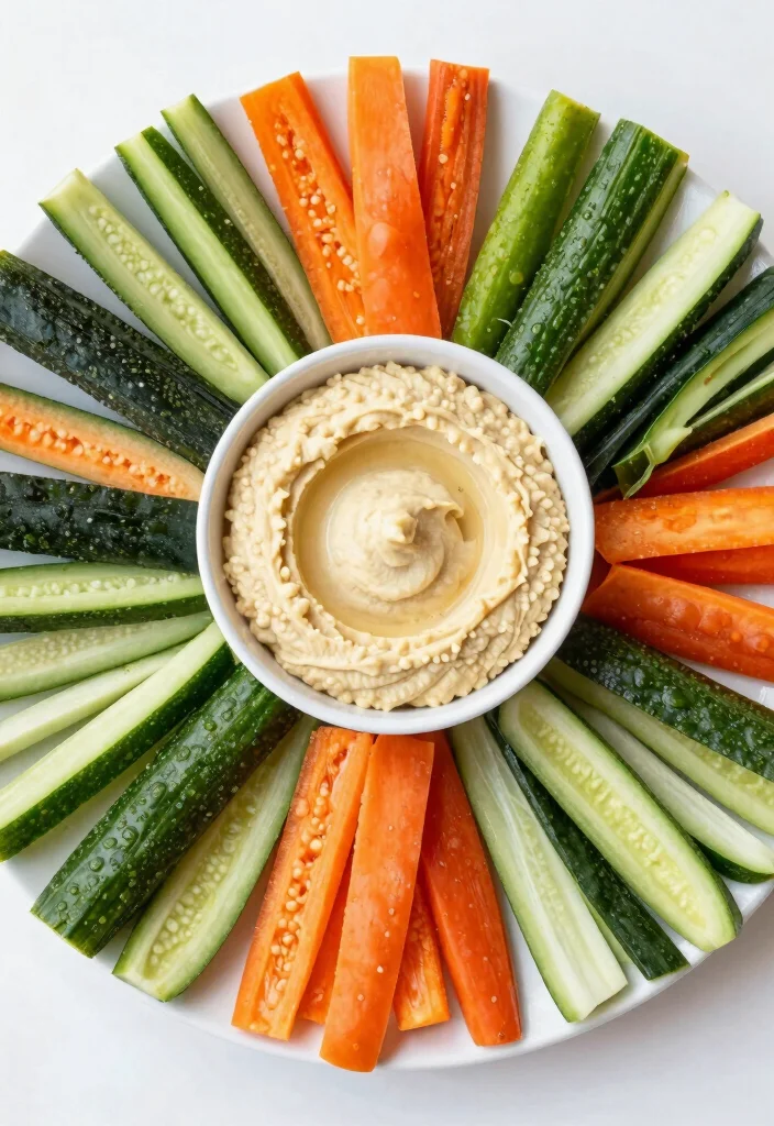 10 Must-Try Gluten Free Foods That Are Healthy Delicious and Easy to Find - 9. Hummus with Veggie Sticks 1