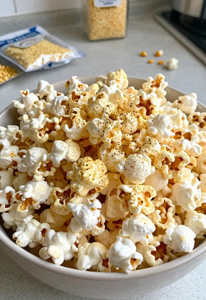 10 Quick Gluten Free Snacks That Are Tasty Healthy and Ready in Minutes - 10. Popcorn with Nutritional Yeast 1