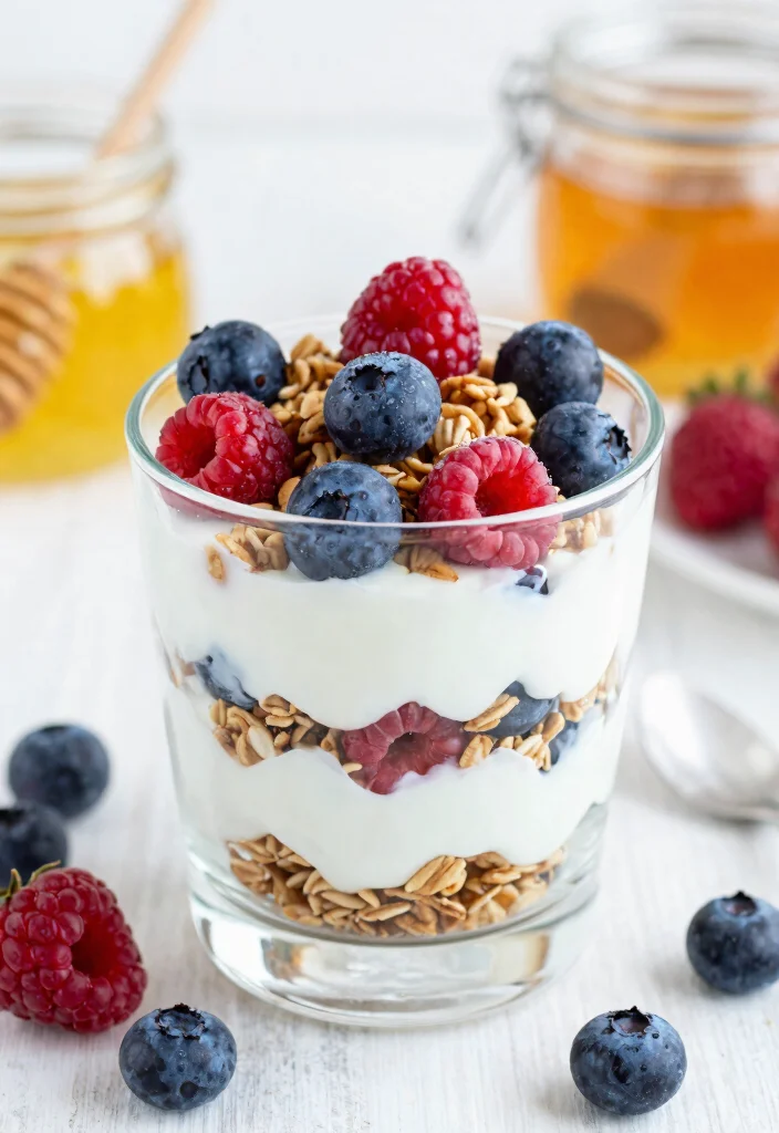 10 Quick Gluten Free Snacks That Are Tasty Healthy and Ready in Minutes - 3. Greek Yogurt Parfait 1
