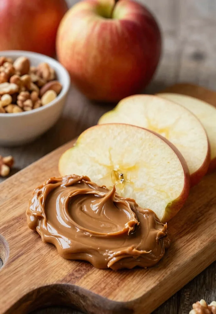 10 Quick Gluten Free Snacks That Are Tasty Healthy and Ready in Minutes - 4. Nut Butter and Fruit Slices 1