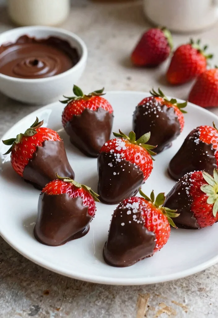 10 Quick Gluten Free Snacks That Are Tasty Healthy and Ready in Minutes - 6. Chocolate-Dipped Strawberries 1