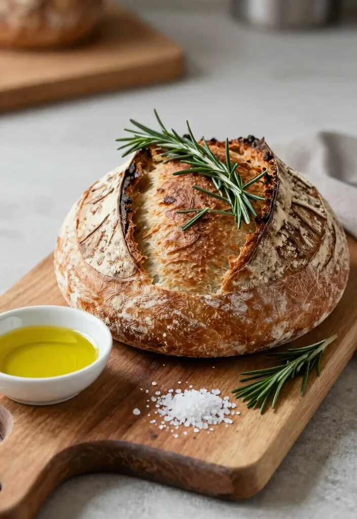 11 Best Gluten Free Sourdough Bread Recipes Crusty on the Outside Soft Inside - 2. Rosemary and Olive Oil Gluten Free Sourdough 1