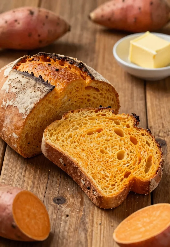 11 Best Gluten Free Sourdough Bread Recipes Crusty on the Outside Soft Inside - 9. Sweet Potato Gluten Free Sourdough 1