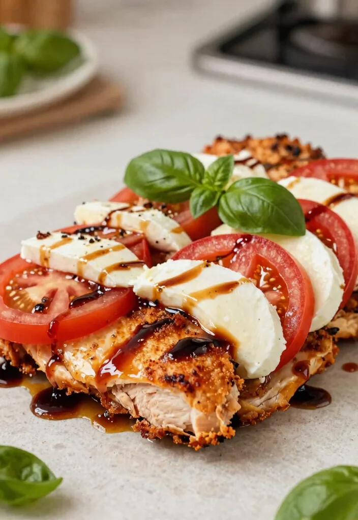 11 Crispy Gluten Free Chicken Parmesan Recipes Better Than Takeout - 3. Caprese Chicken Parmesan 1