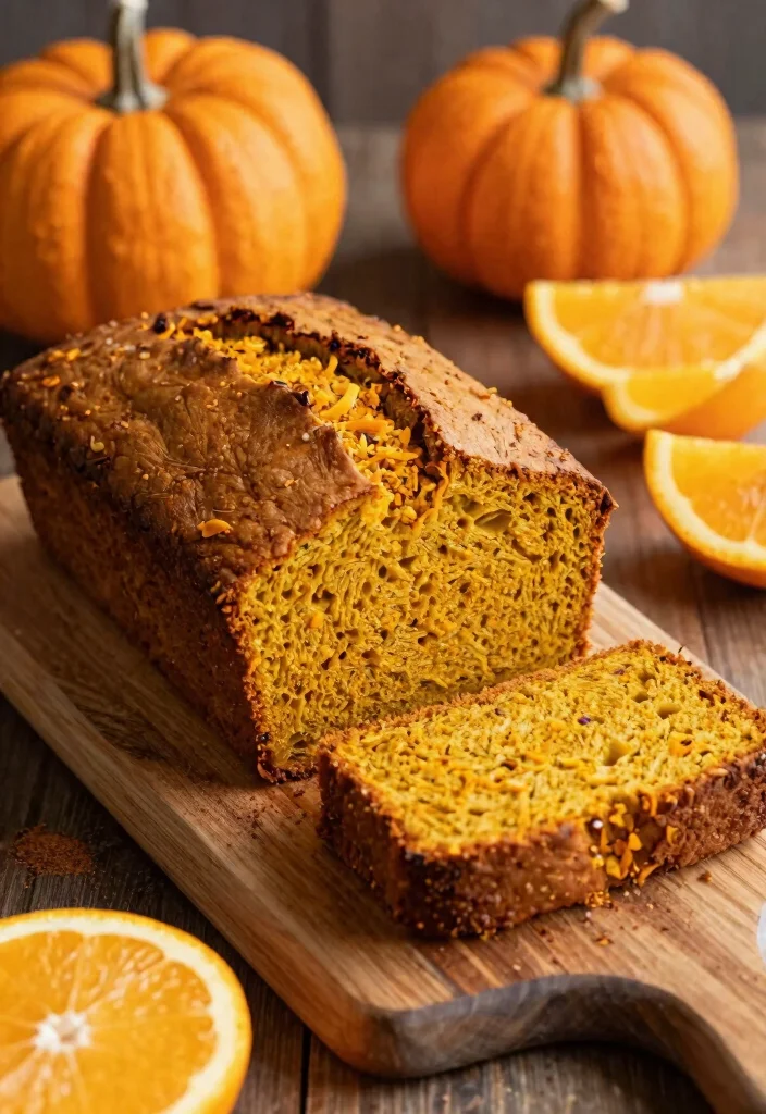 12 Moist Gluten Free Pumpkin Bread Recipes Perfect for Fall - 11. Pumpkin Bread with Orange Zest 1