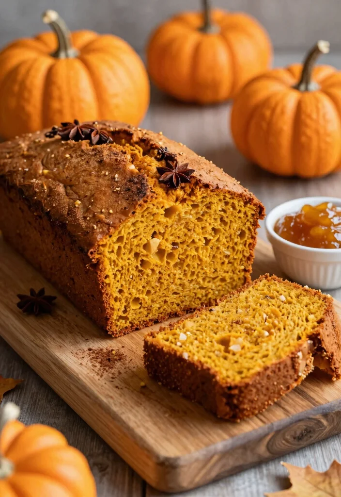 12 Moist Gluten Free Pumpkin Bread Recipes Perfect for Fall - 7. Healthy Pumpkin Bread with Applesauce 1