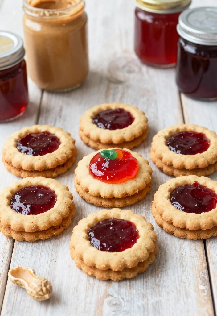 13 Easy Gluten Free Peanut Butter Cookies Recipes Crispy Chewy and Simple - 11. Peanut Butter and Jelly Cookies 1