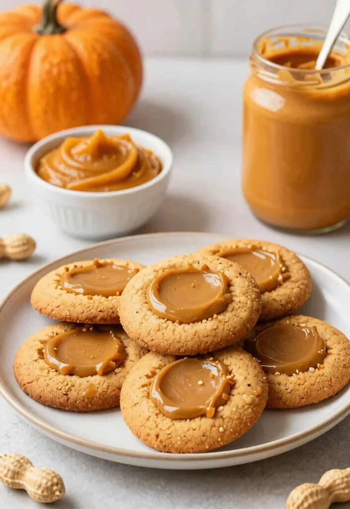13 Easy Gluten Free Peanut Butter Cookies Recipes Crispy Chewy and Simple - 12. Peanut Butter and Pumpkin Cookies 1