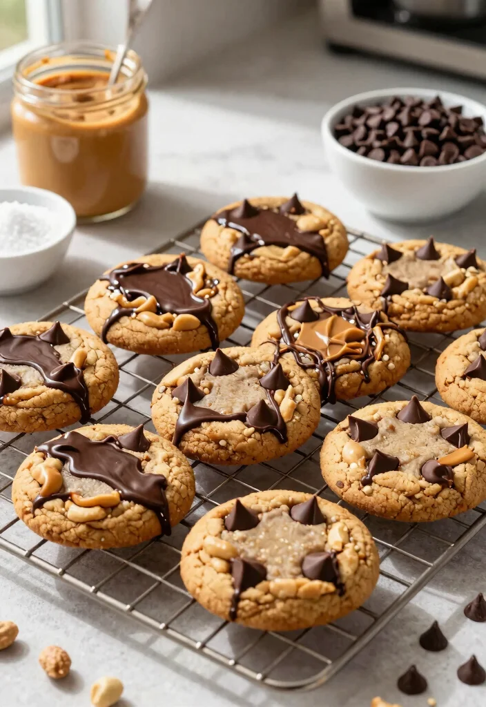13 Easy Gluten Free Peanut Butter Cookies Recipes Crispy Chewy and Simple - 3. Peanut Butter Chocolate Chip Cookies 1